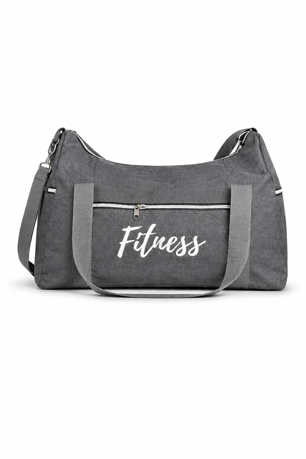 Bolsa de Academia Fitness Tamanho M Cinza
