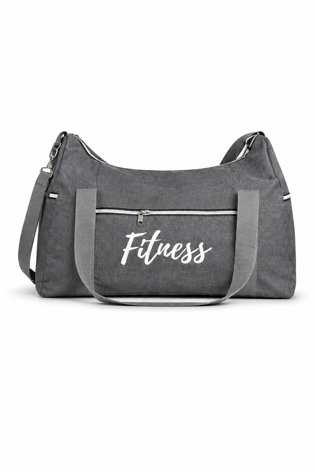 Bolsa de Academia Fitness Tamanho M Cinza