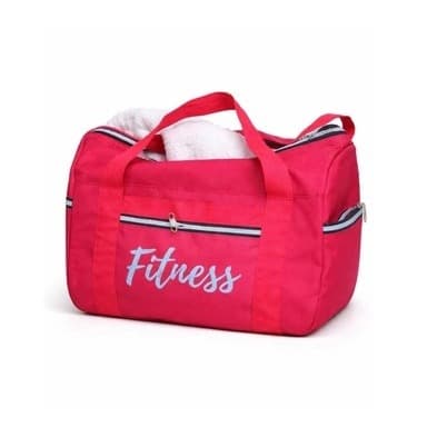 Bolsa G Fitness Multifuncional para Academia/Viagens/Passeios Grande, Leve, Espaçosa e Resistente Vermelha